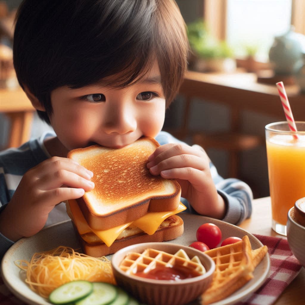How To Make A Breakfast Grilled Cheese 4