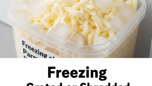 Can You Freeze Fresh Parmesan Cheese